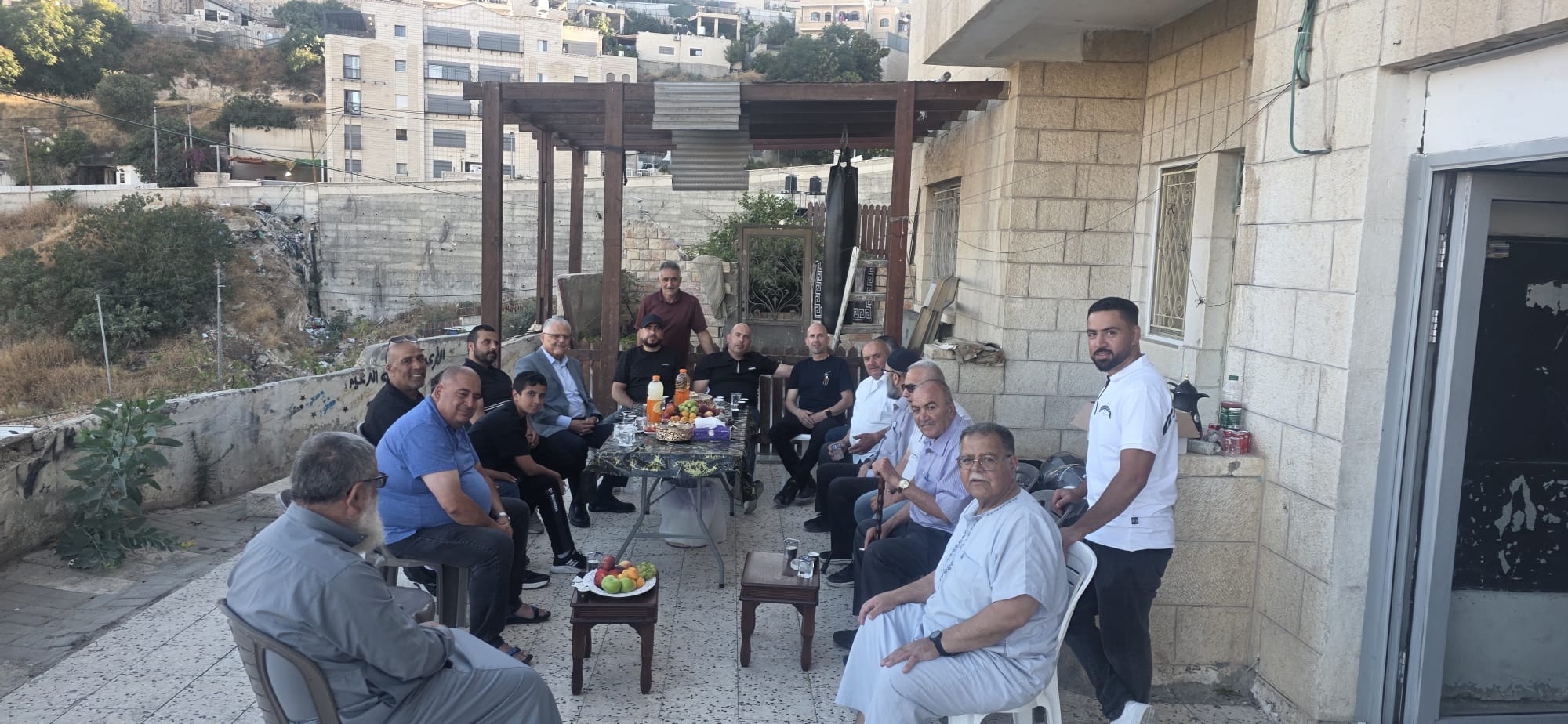 صورة من صور من تهنئة ابن العم موسى بهجت بمناسبة خروجة سالماً من المستشفى