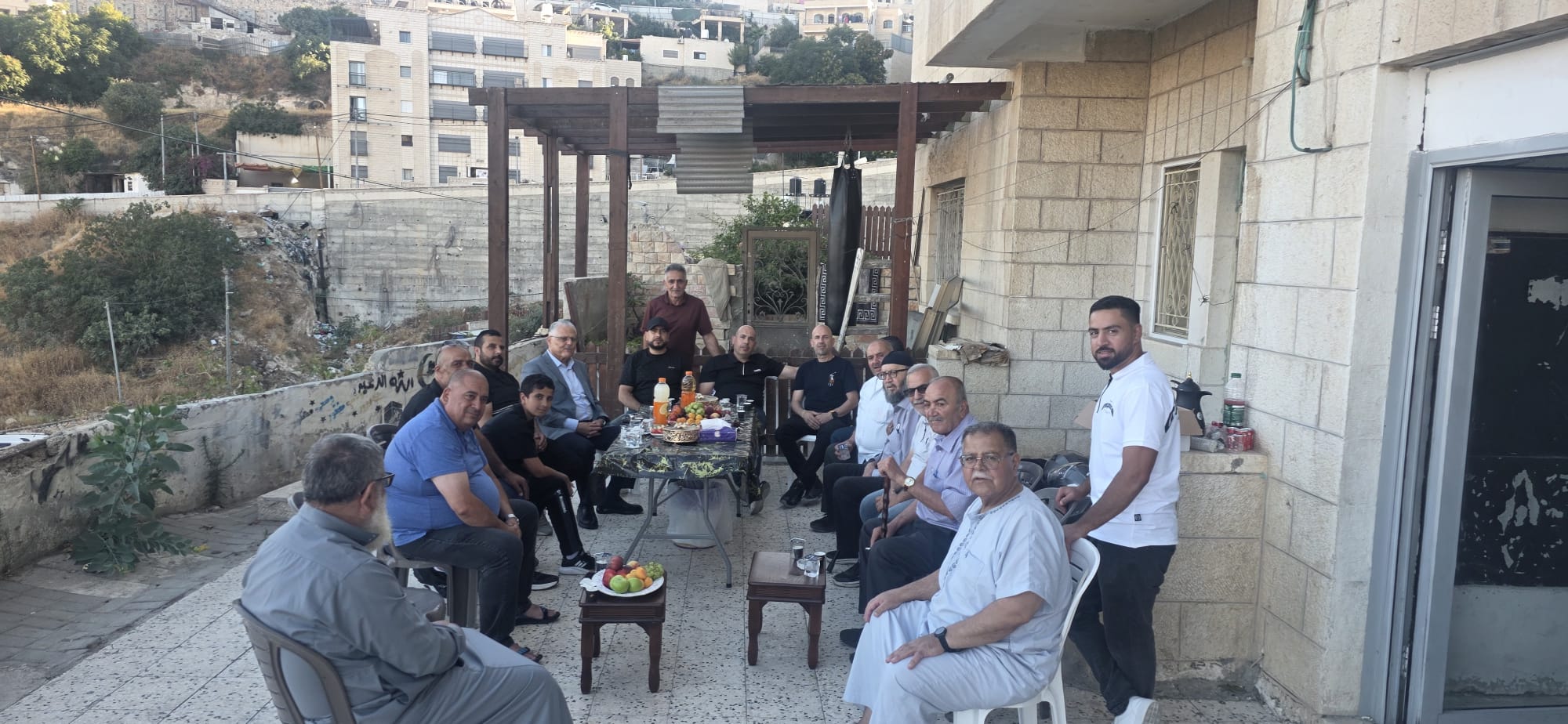 صورة من صور من تهنئة ابن العم موسى بهجت بمناسبة خروجة سالماً من المستشفى