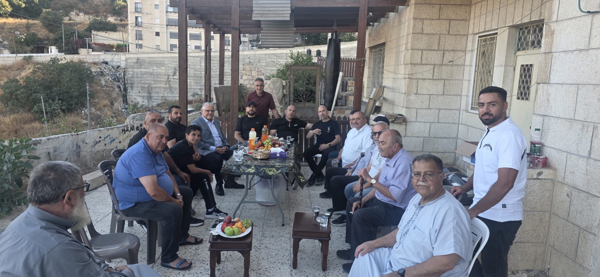 صورة من صور من تهنئة ابن العم موسى بهجت بمناسبة خروجة سالماً من المستشفى